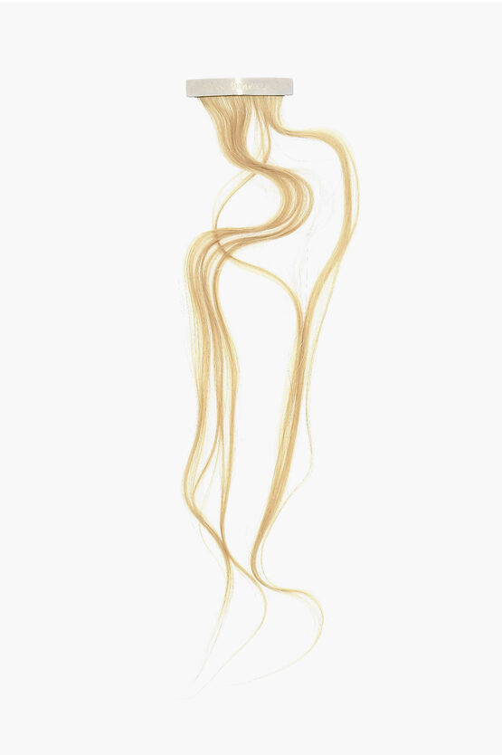 Maison Margiela Mm6 Brass Clip With Synthetic Hair In Gold