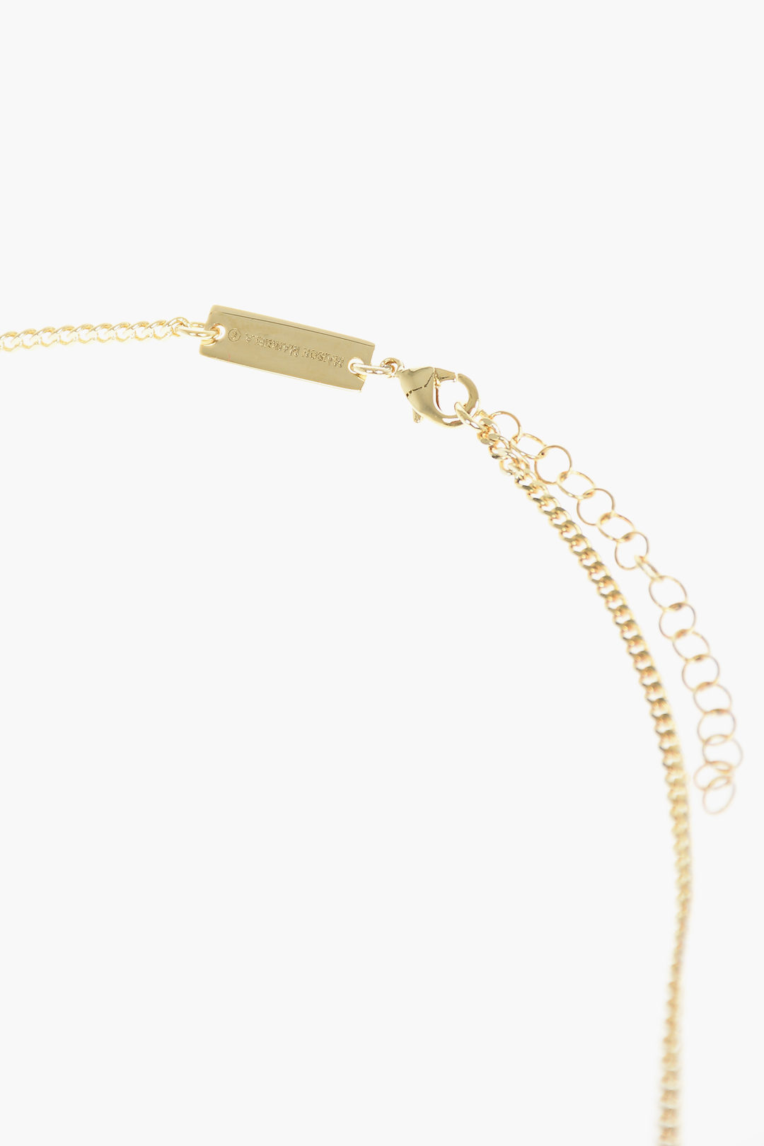 Maison Margiela MM6 Brass Necklace with Pendant 여성 - Glamood Outlet