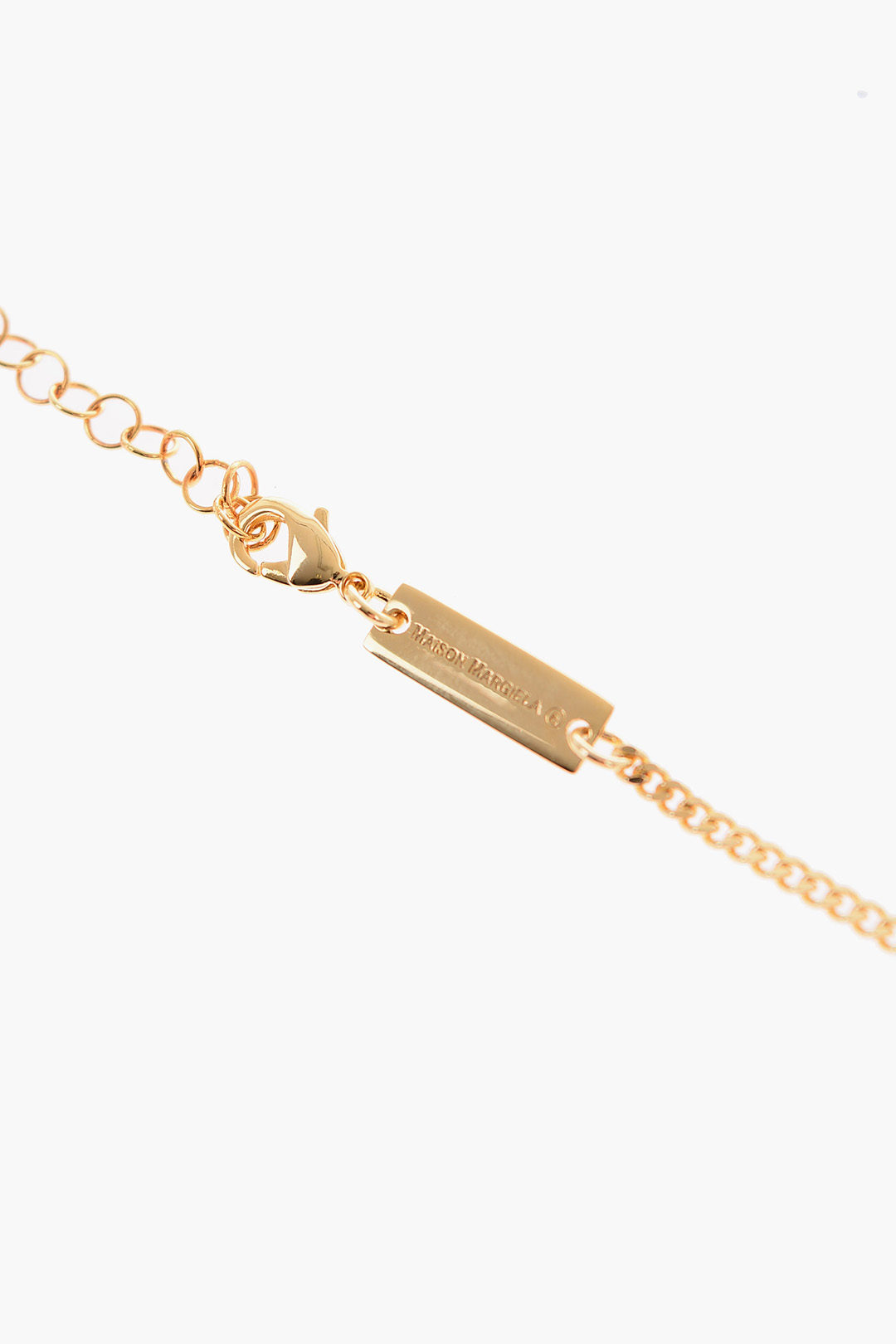 Maison Margiela MM6 Brass Necklace with Pendant women - Glamood Outlet