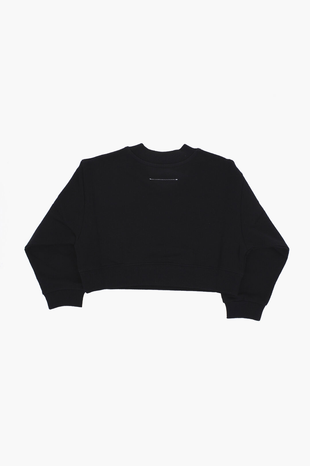 Maison Margiela Kids MM6 Brushed Cotton Crew-neck Sweatshirt