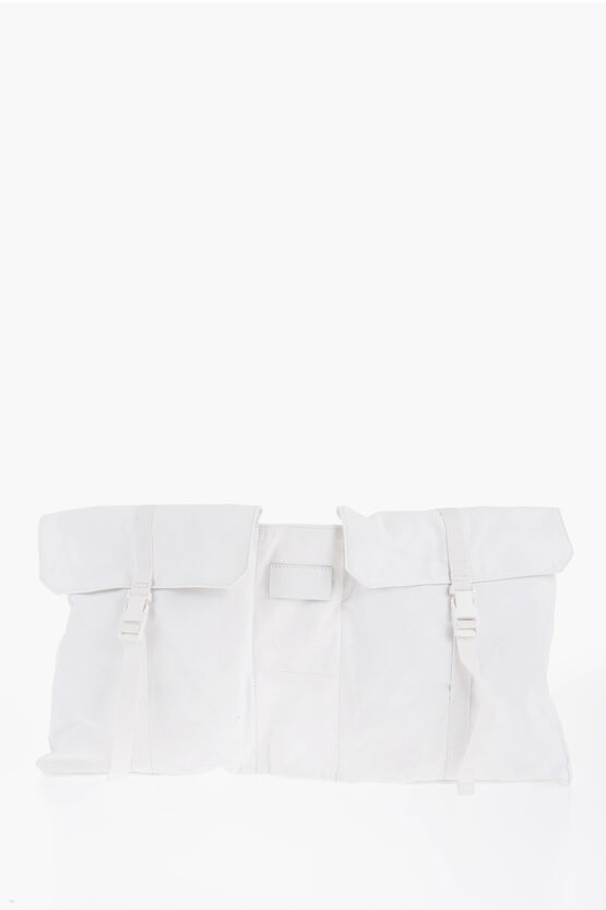 Shop Maison Margiela Mm6 Cotton Shoulder Bag