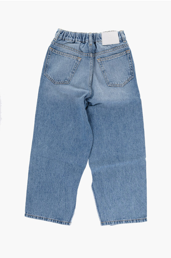 MM6 Flared Jeans with Ankle Slit