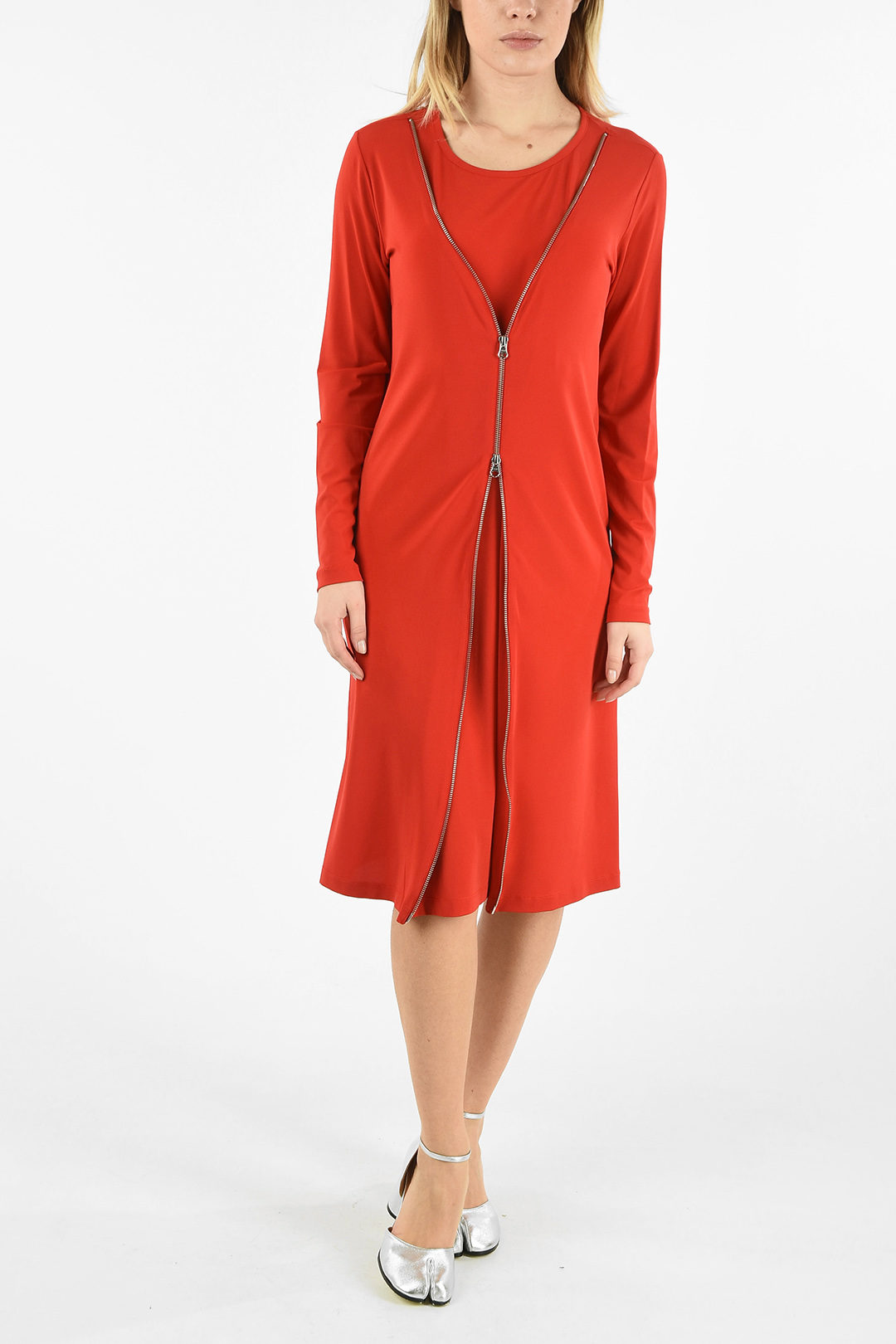 Maison Margiela MM6 FULL ZIP A-LINE DRESS women - Glamood Outlet