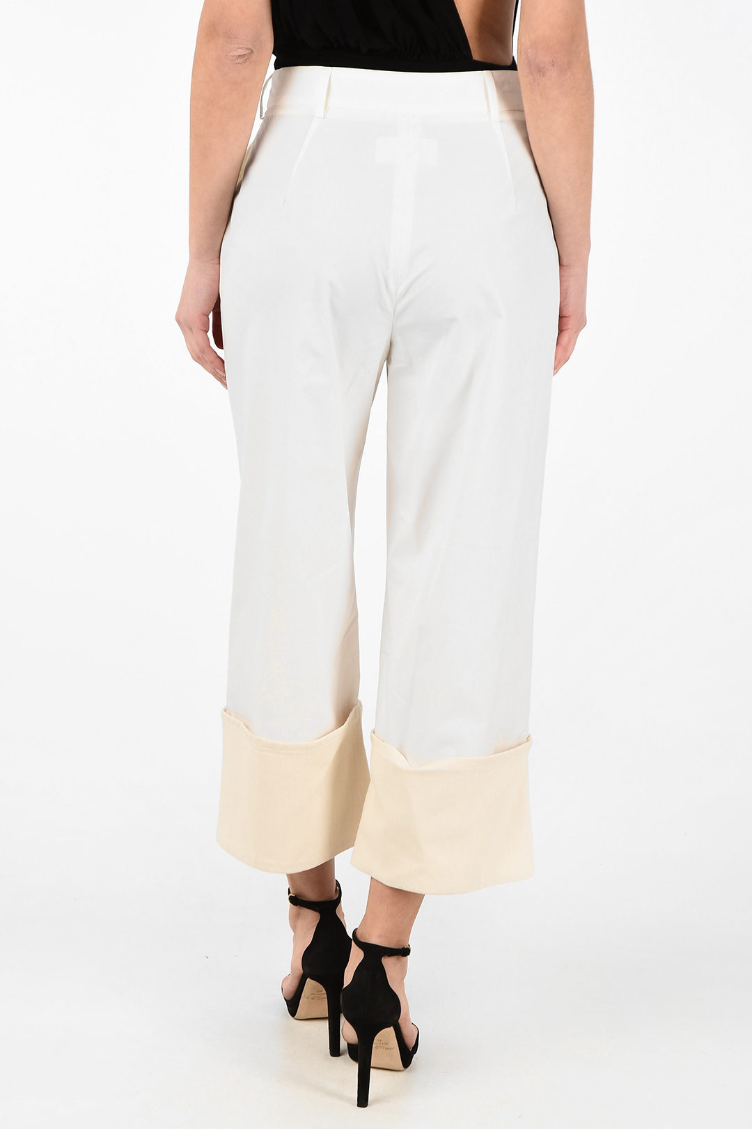 Maison Margiela MM6 High Waist cuffed 