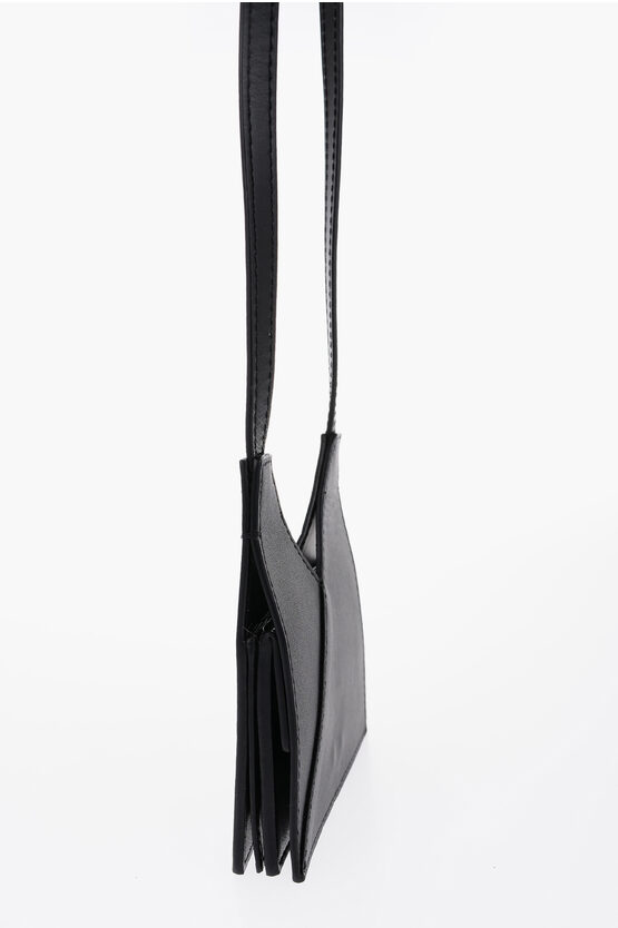 Maison Margiela MM6 Leather Neck Wallet women - Glamood Outlet