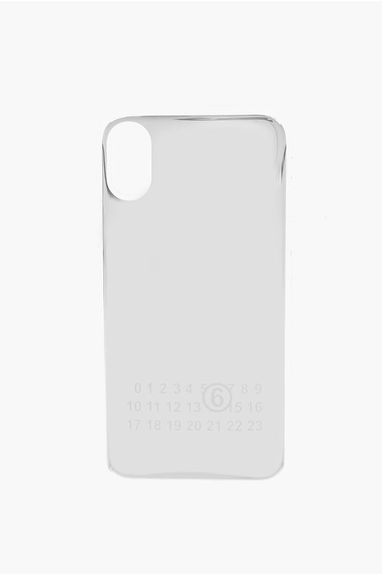Maison Margiela MM6 Mirrored XS Iphone Case women - Glamood Outlet