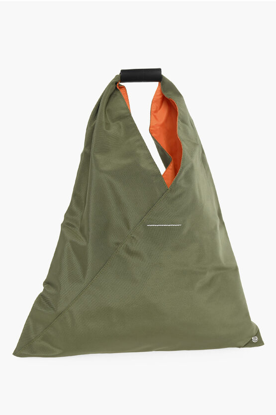 Maison Margiela MM6 Nylon JAPANESE Bag with Leather Detail