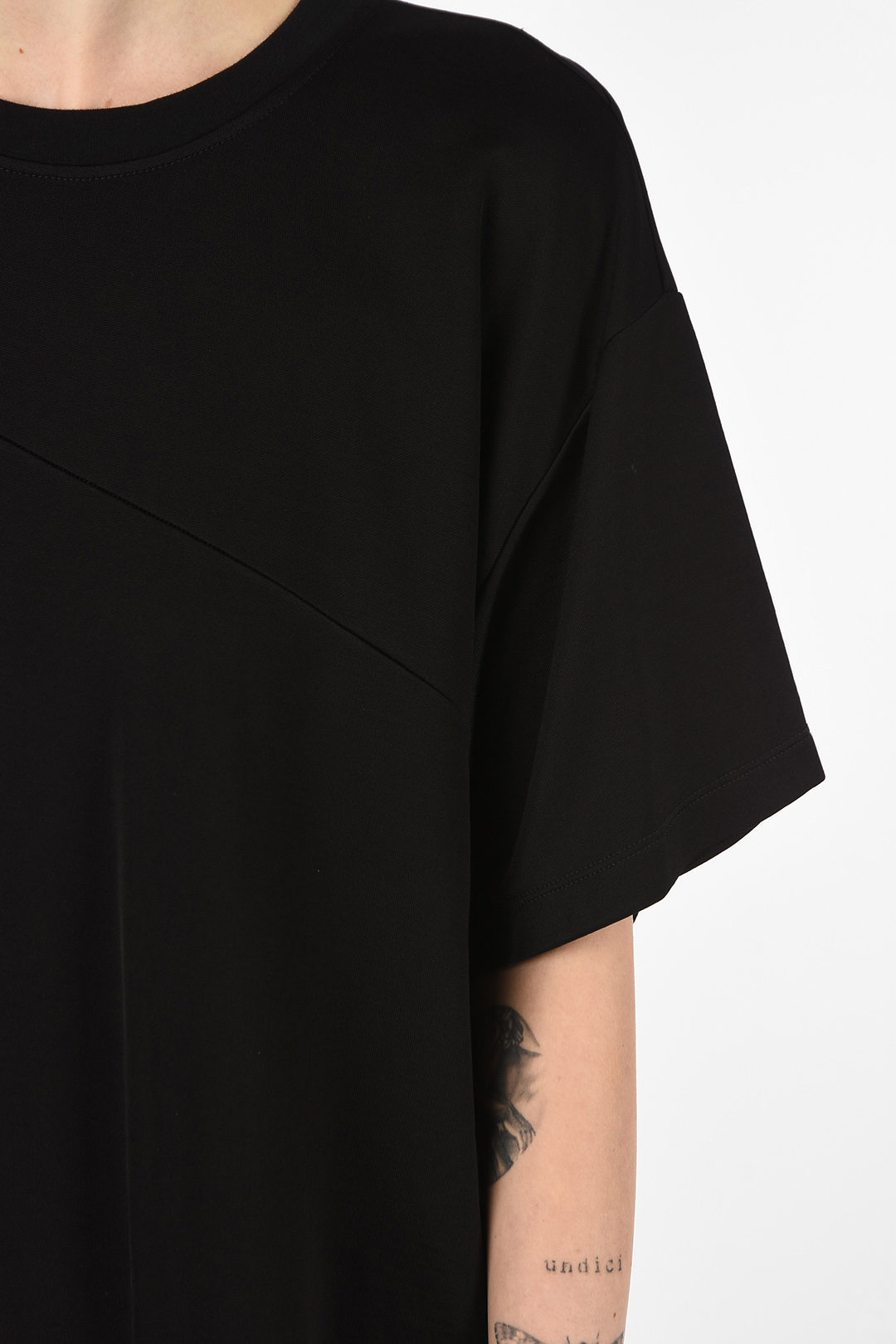 Maison Margiela MM6 Oversize Asymmetric T-shirt women