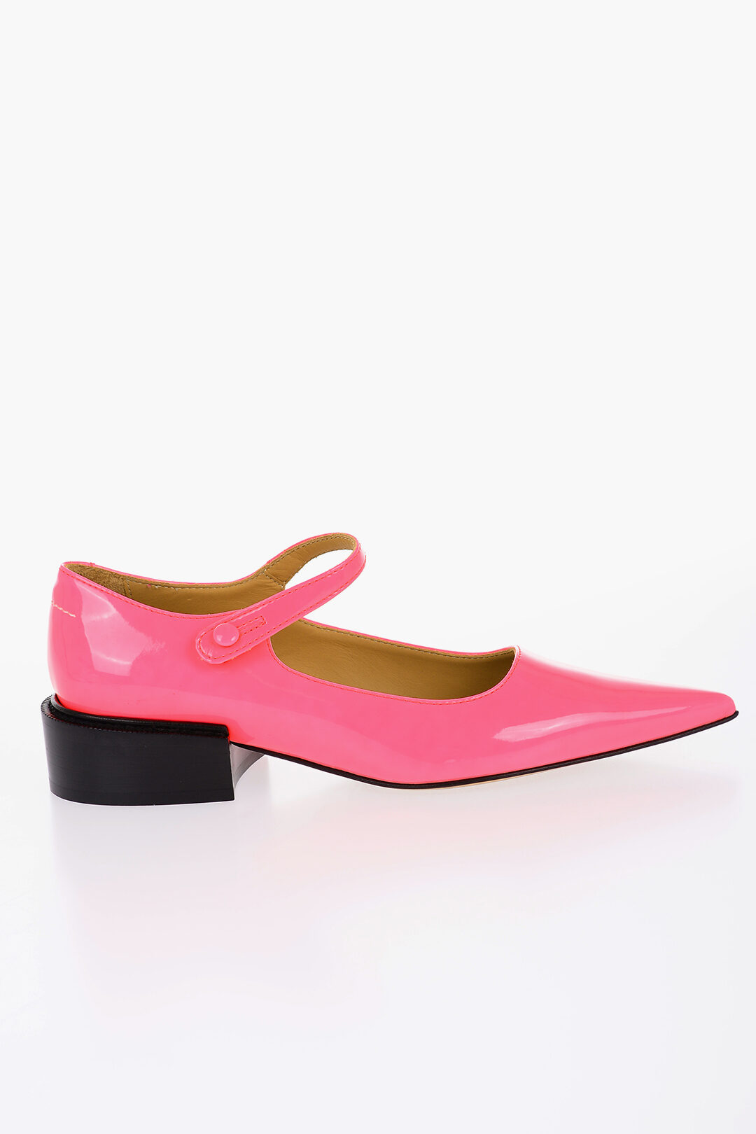 パンプス MM6 MAISON MARGIELA LEATHER PUMPS MM6 Maison Margiela Court Pumps | Black | FARFETCH