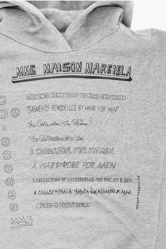 Maison Margiela MM6 printed hoodie 