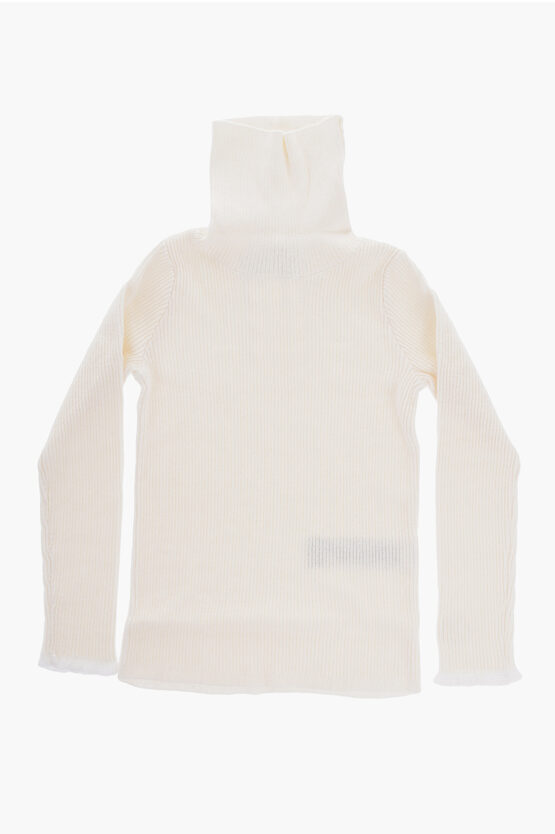 MAISON MARGIELA MM6 RIBBED TURTLENECK SWEATER 