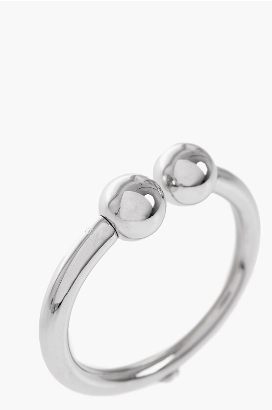 Maison Margiela MM6 Silver Brass Bracelets with Piercing Maison Margiela MM6 Silver Brass Bracelets with Piercing