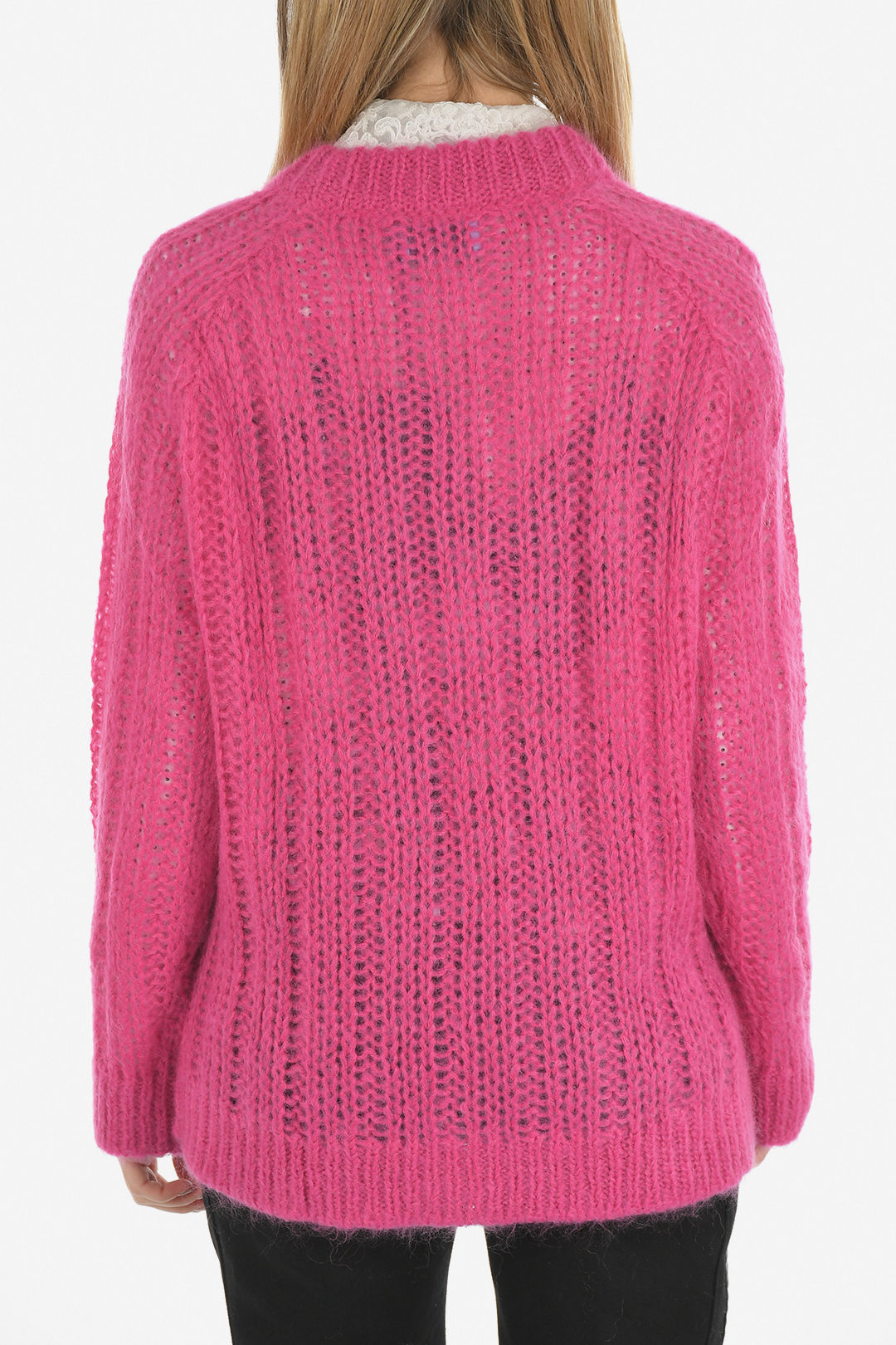mohair cable knit Sweater