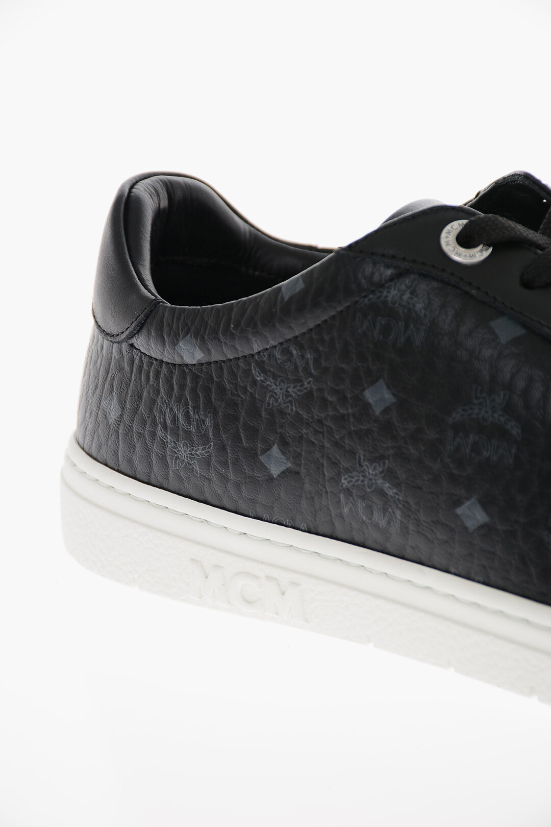MCM Monogram Eco-leather MEX Lace-up Sneakers men - Glamood