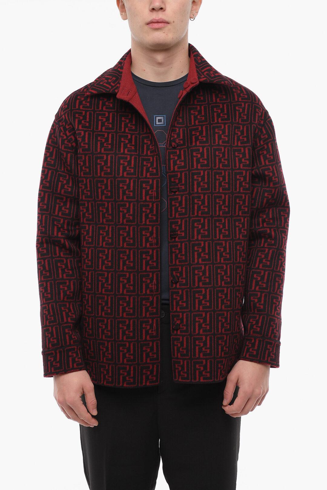 Fendi monogram clearance coat