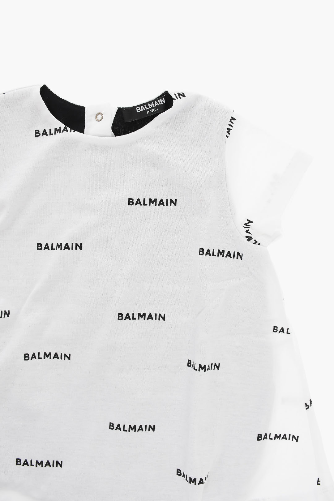 Balmain Kids Monogram printed Body Dress girls Glamood Outlet