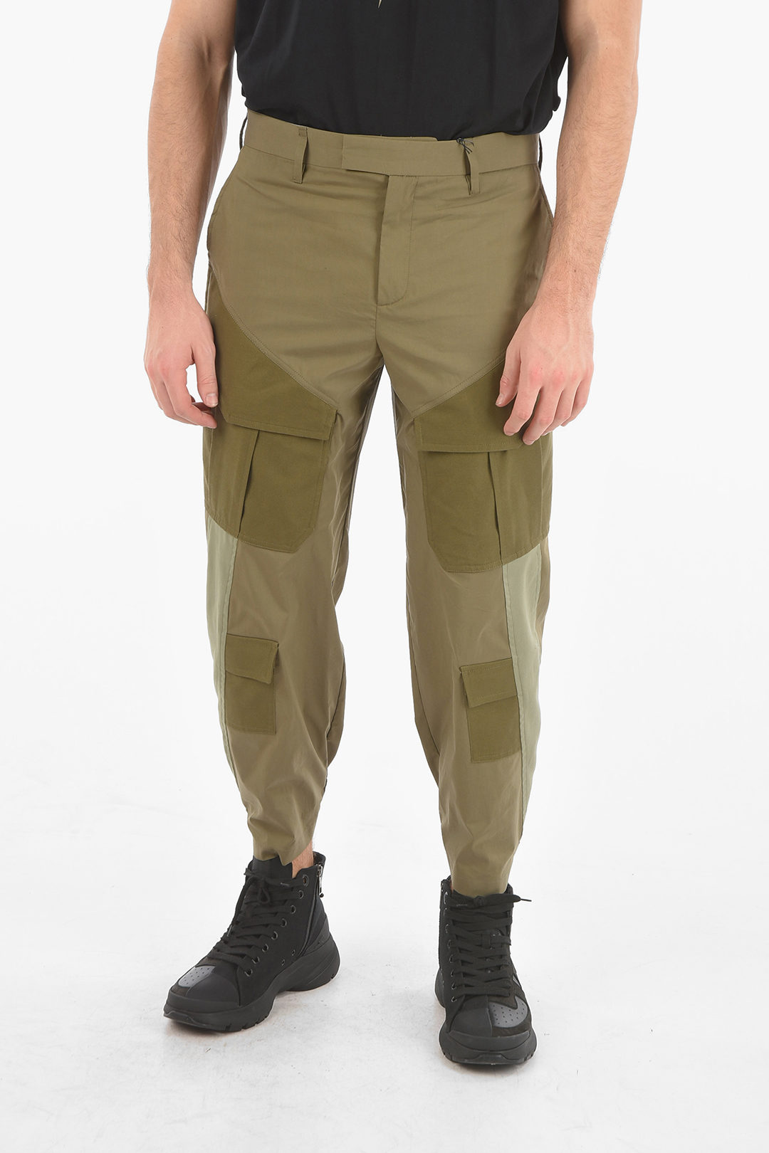 2024 Drawstring Pocket Loose Cargo Pant Beige S in Pants Online Store |  AnotherChill.com