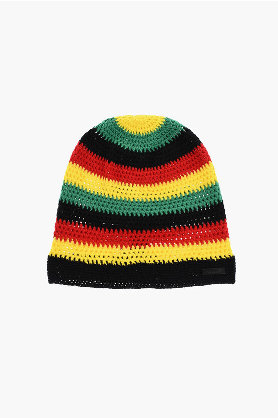 Multicolor Wool Bea…