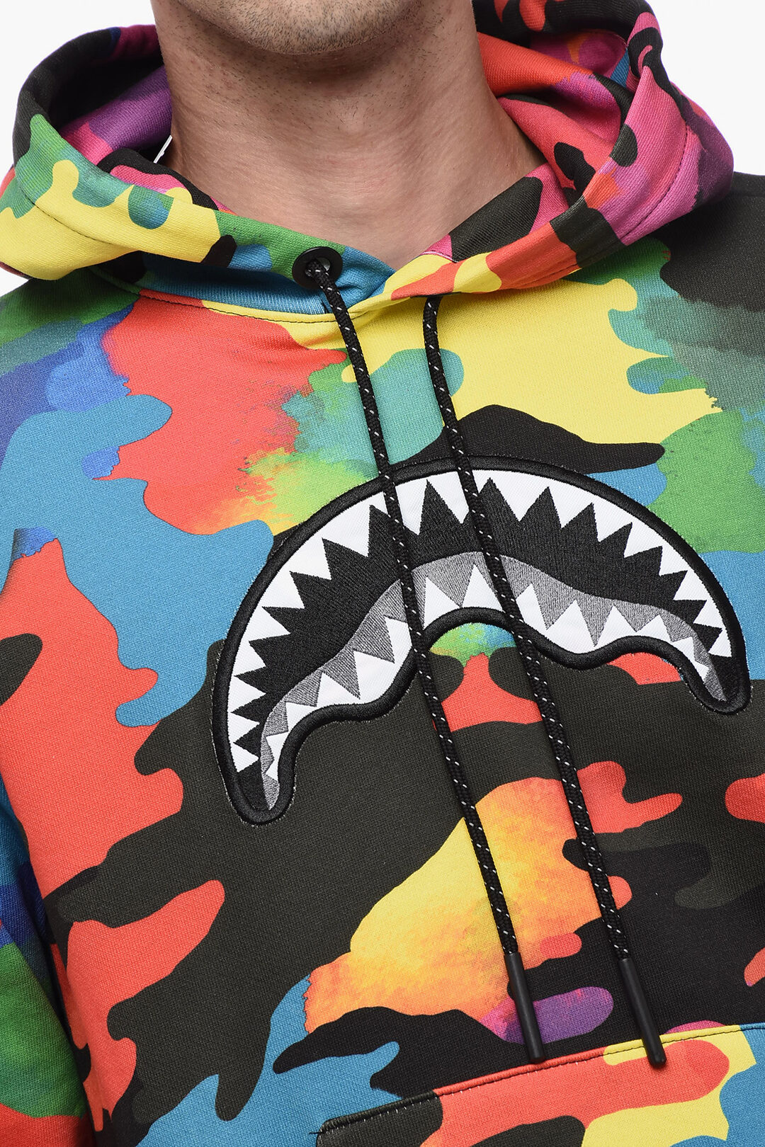 Mens multi colored hoodie online