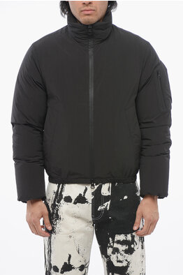 Woolrich Camouflage GTX Utility Down Jacket with Hood men