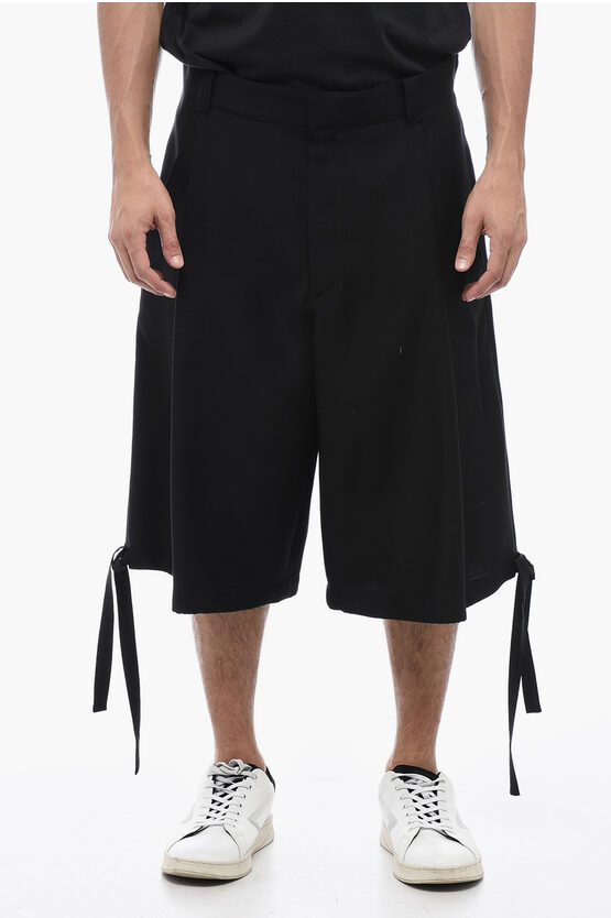 Shop Dior Multipockets Wide Shorts With Drawstring Hem