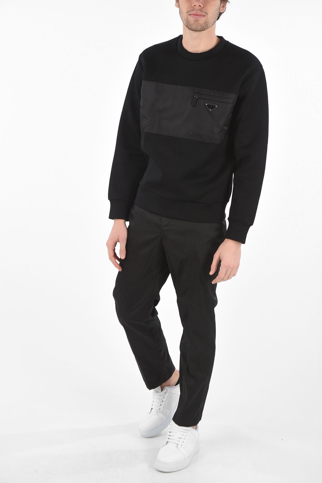 Prada Neopren Crewneck Sweatshirt men - Glamood Outlet