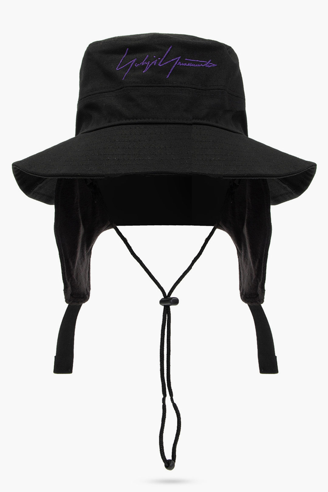 YOHJI YAMAMOTO: Hat woman - Black | Yohji Yamamoto hat