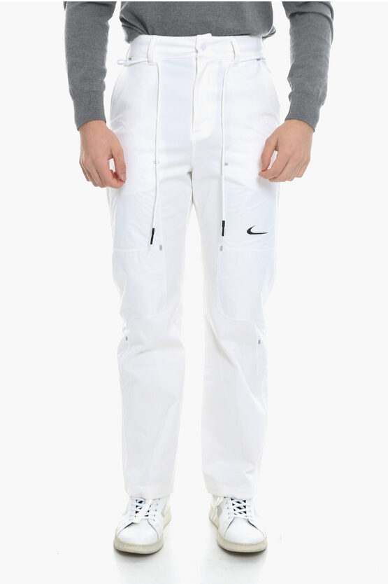 【関税＆送料込み】Off-White '5.0' White Cotton Blend Sneak 0400016603438_WHITEBLUE?wid=
