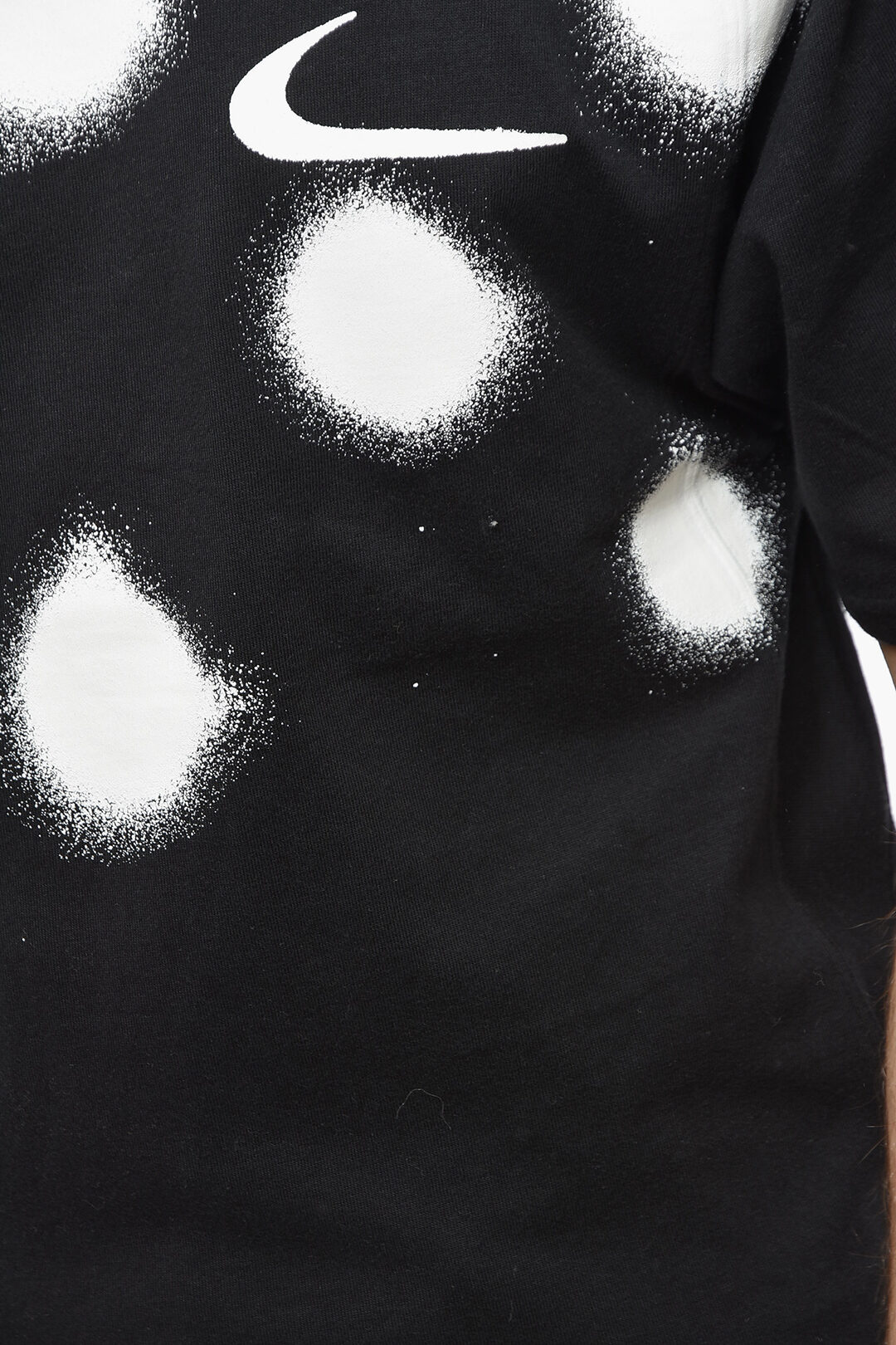 Off-White NIKE X OFF-WHITE Spray Printed Effect Crew-Neck T-shirt