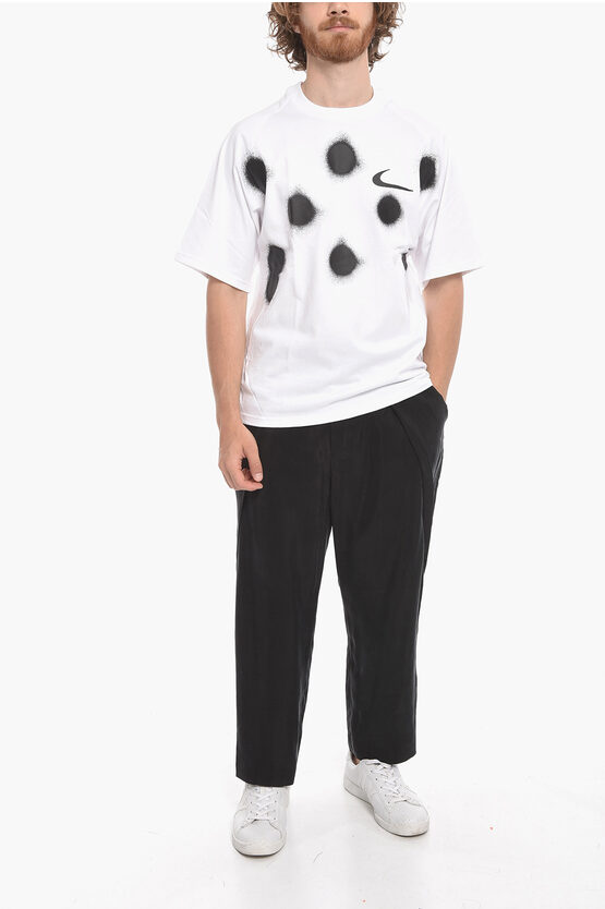 Off-White NIKE X OFF-WHITE Spray Printed Effect Crew-Neck T