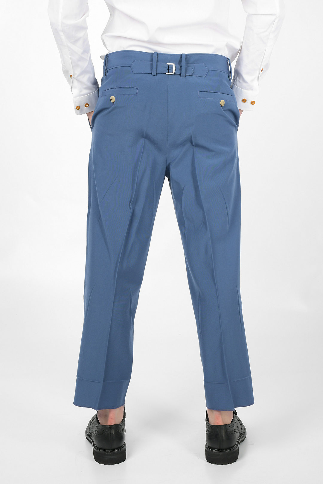 Gucci No Hem Wide Leg Pants with Belt Loops men Glamood Outlet