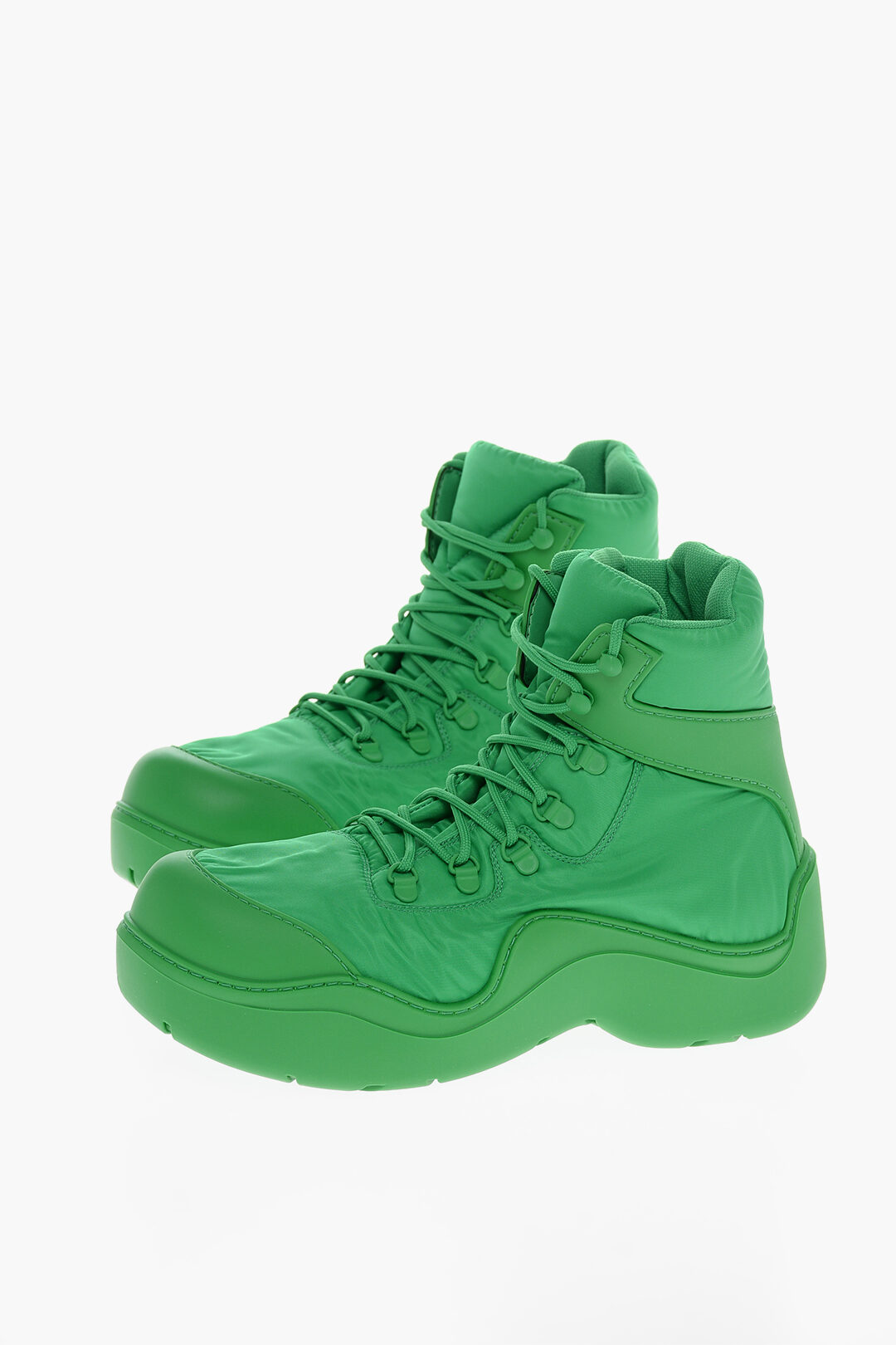 Bottega Veneta Nylon and Rubber PUDDLE BOMBER Ankle Boots