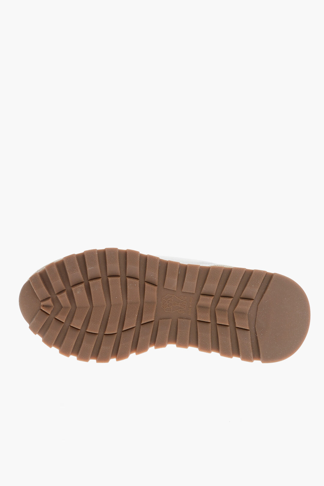 Brunello Cucinelli Nylon and Suede Slip On Sneakers with