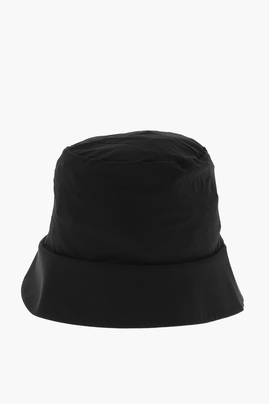 White Mountaineering Nylon Bucket Hat with Logo Print men Glamood Outlet