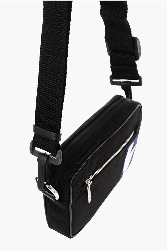 Nylon Bum Bag with Embossed Monogram