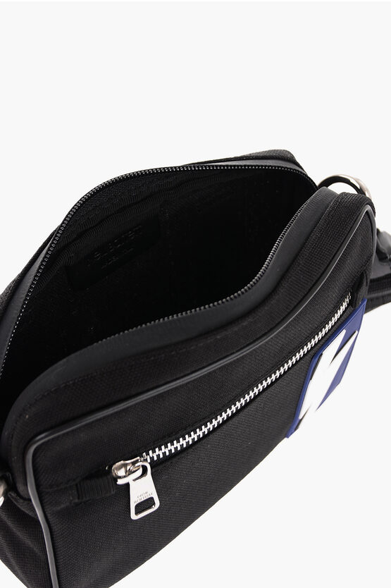 Nylon Bum Bag with Embossed Monogram