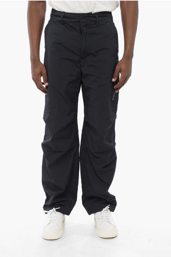 Fendi Nylon Cargo Pants With Hidden Closure