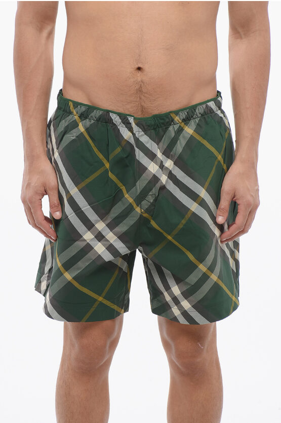 Nylon Checkered Swi… - image