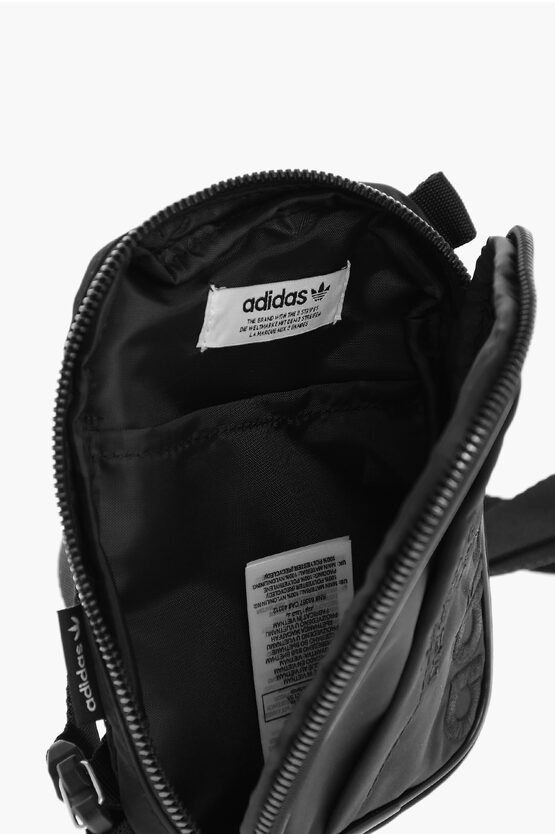 Adidas Nylon Crossbody Bag with Embroidery Logo women Glamood Outlet