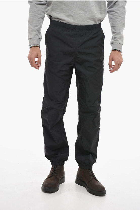 Shop Woolrich Nylon Cyclone Easy Pants With Elastic Ankle