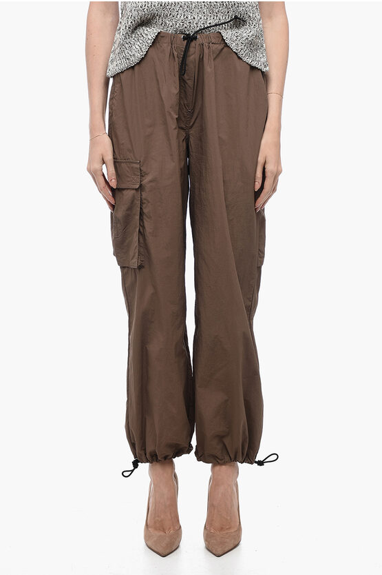 Shop Saks Potts Nylon Esther Joggers With Drawstring At The Hem