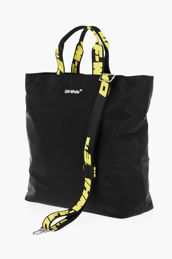 Nylon HARDCORE Tote Bag with Logoed Handles