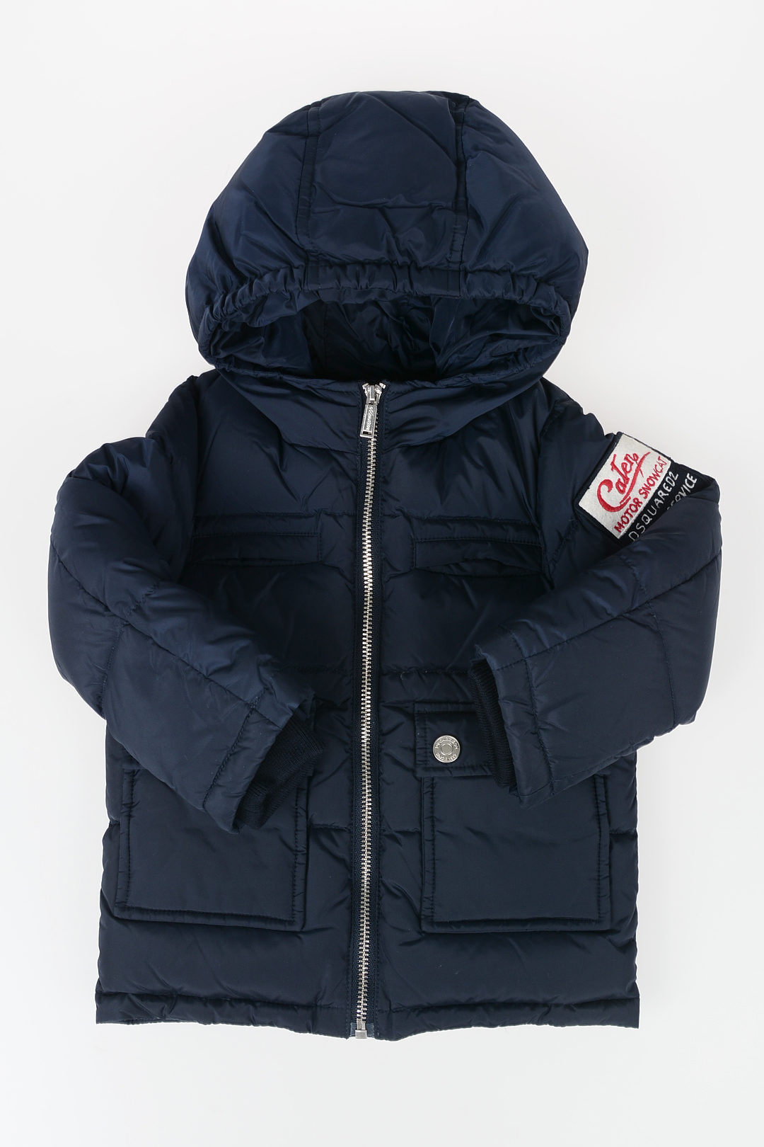 dsquared2 hooded down padded jacket
