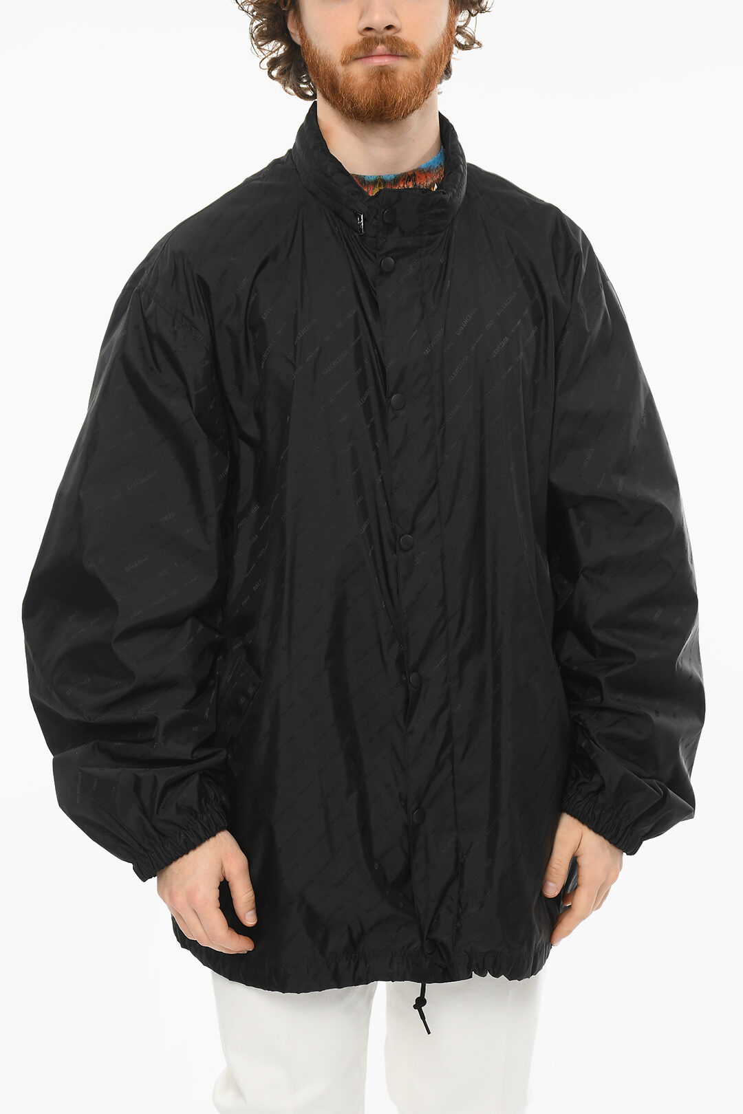 Balenciaga Nylon Oversized UNISEX Windbreaker with Monogram