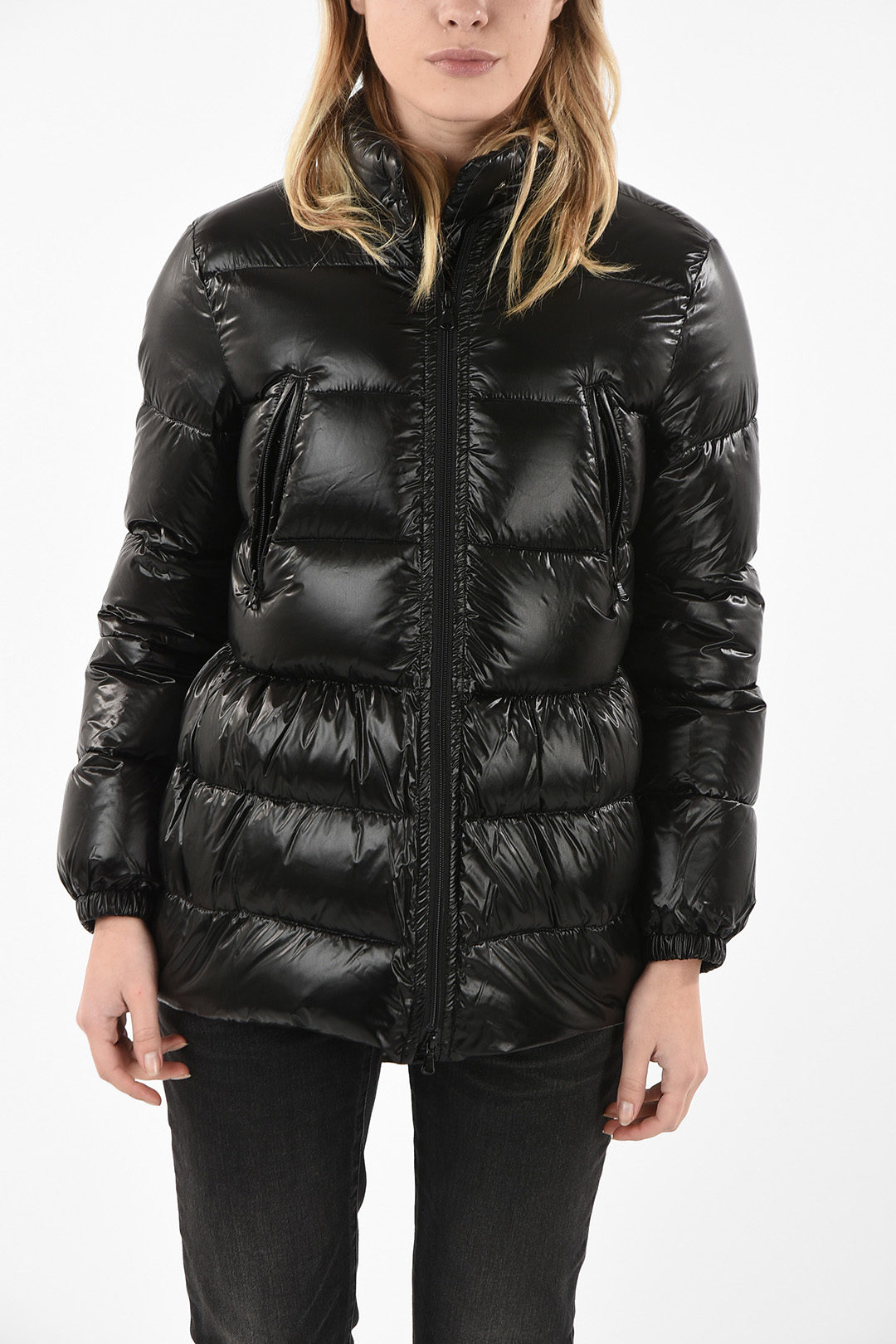 Red Valentino Nylon Quilted Down Jacket women - Outlet