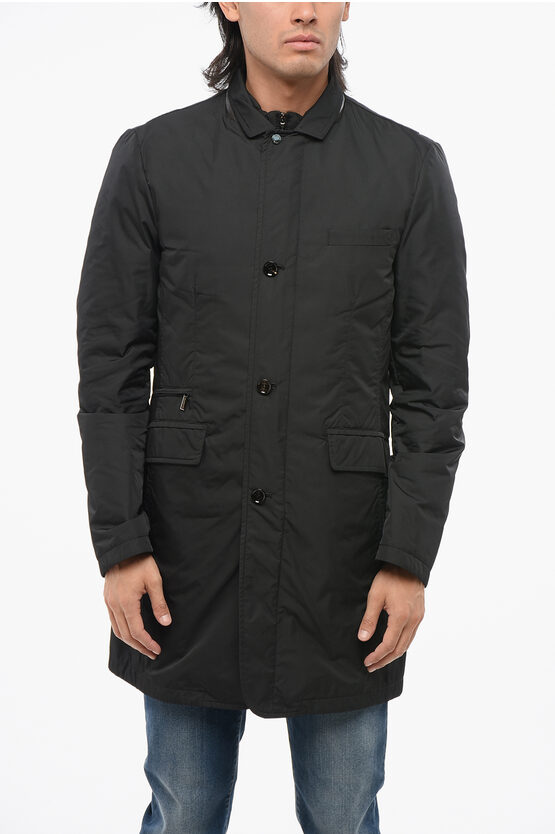 Moorer Nylon Shinjuku Down Jacket With Inner Removable Vest