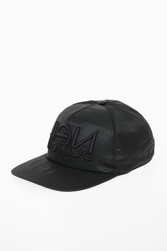 Neil Barrett Nylon Sliced Logo Harlem Hat