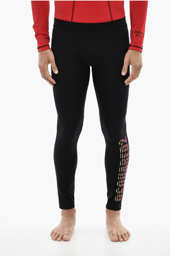 Dsquared2 Nylon Stretch Sport Leggings