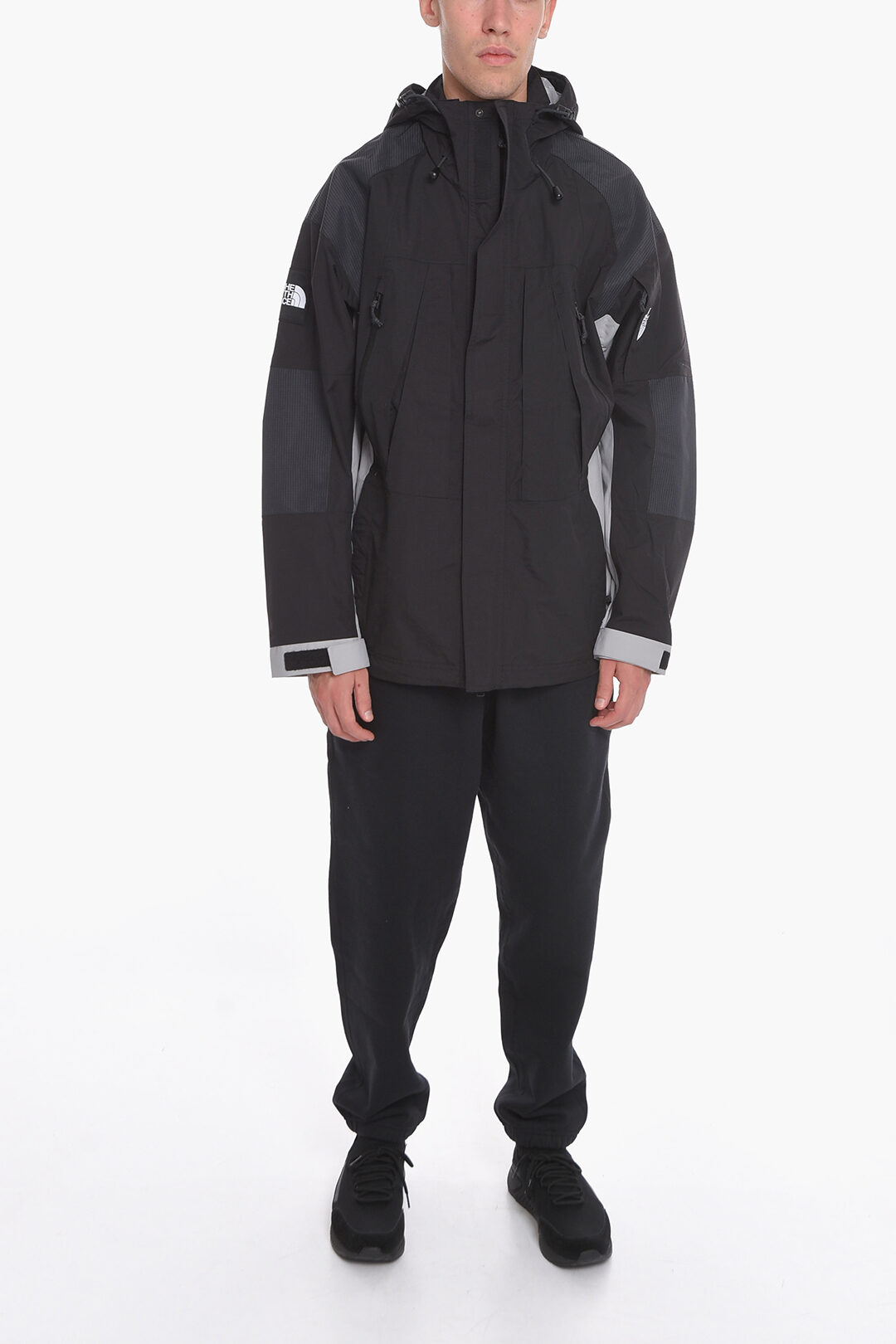 1150~Hidden Closure Jacket with Removable Hood