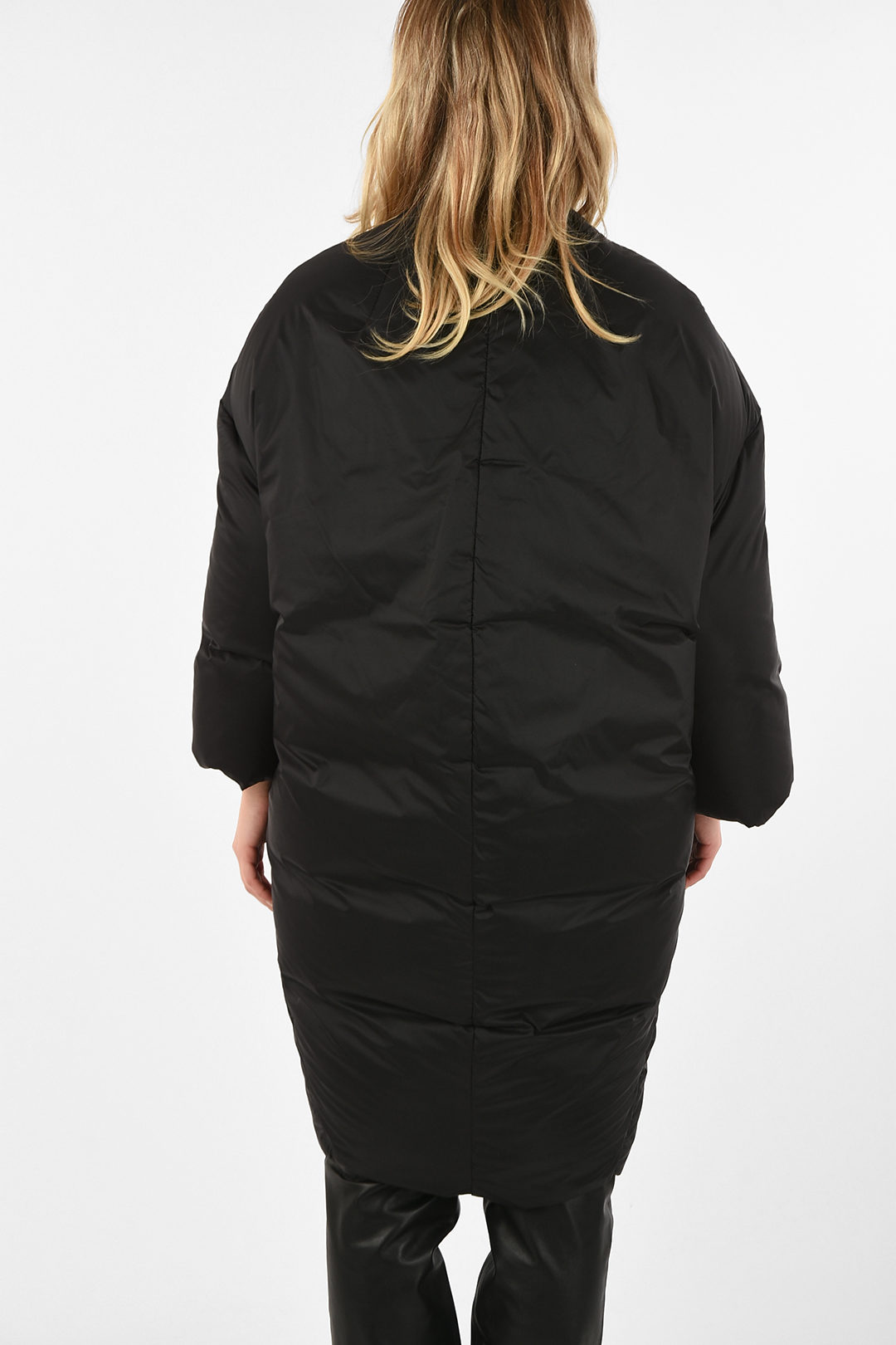 Rick Owens Nylon ¾ Sleeve CJ COAT Down Jacket women - Glamood Outlet
